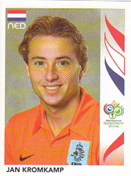Jan Kromkamp Netherlands samolepka Panini World Cup 2006 #230